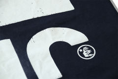 Large H Letter Logo Print Washed Version Tee 28690399