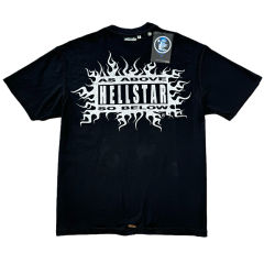 Character Print Washed Version Reversible Distressed Tee 28596852
