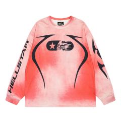 Digital Print Washed Version Long Sleeve T-Shirt 2 colors 28493238