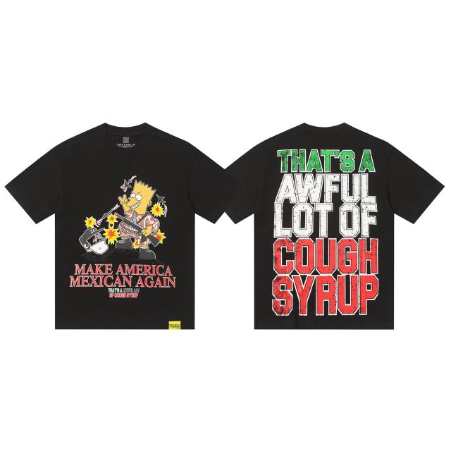Cartoon Character Print Tee 28703154