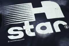Large H Letter Logo Print Washed Version Tee 28690399