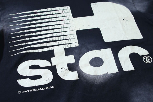 Large H Letter Logo Print Washed Version Tee 28690399