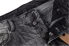 1:1 quality version Ragged Pattern Ripped Jeans 28700615