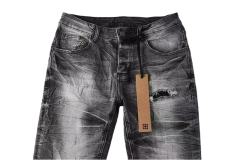 1:1 quality version Ragged Pattern Ripped Jeans 28700615