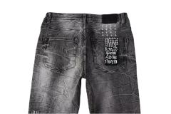 1:1 quality version Ragged Pattern Ripped Jeans 28700615