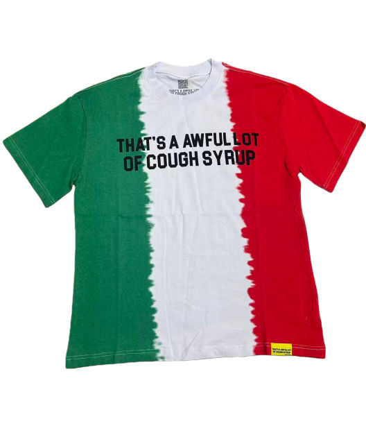 Tri-Color Patchwork Print Tee 2 colors 28703167