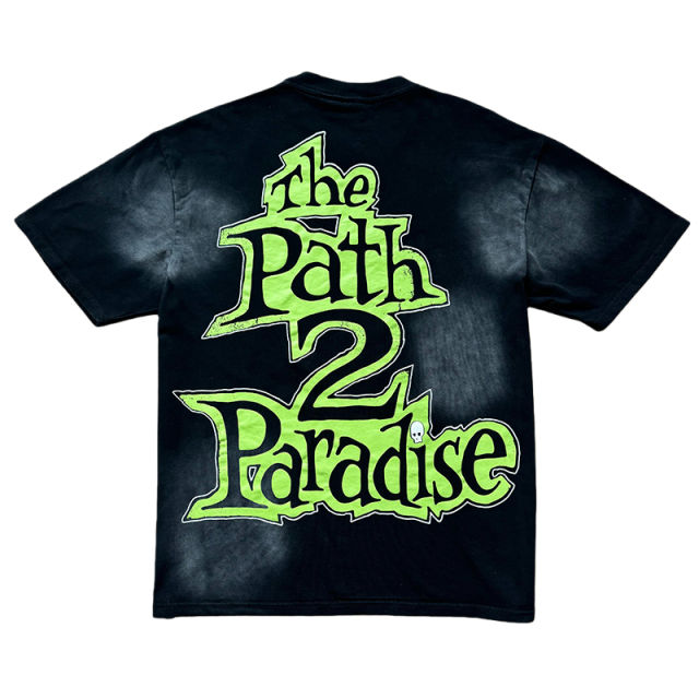 Nail pierces the scarred hand Printed Washed Version Tee 28653730