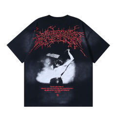 Character Print Washed Version Tee 28690396