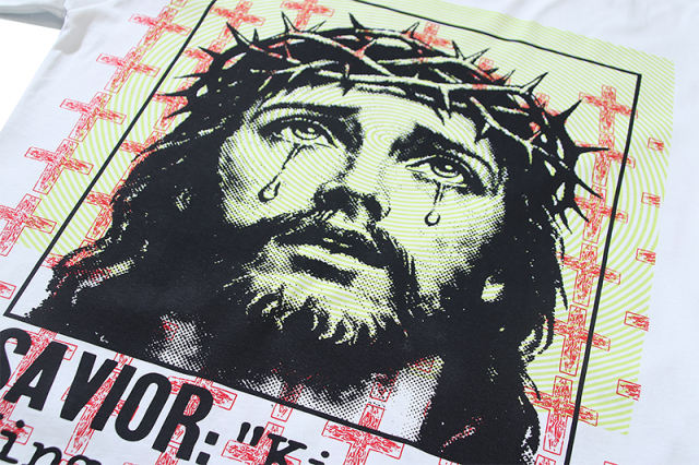 Savior Red Cross Print Tee 28653732