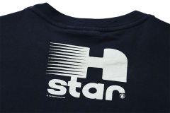 Large H Letter Logo Print Washed Version Tee 28690399