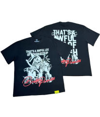 Color-Blocked Grim Reaper War Print Tee 28703159