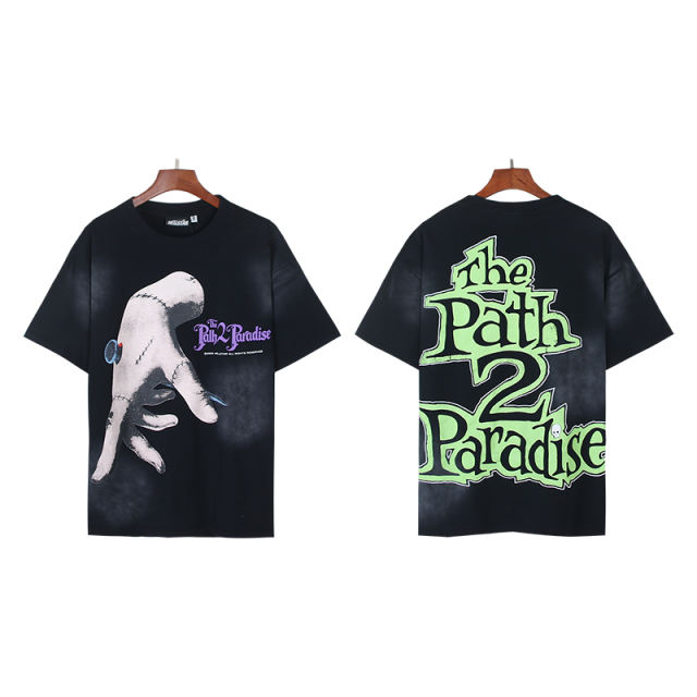 Nail pierces the scarred hand Printed Washed Version Tee 28653730