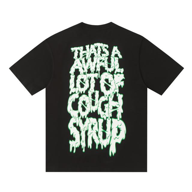 Green Monster Skeleton Print Tee 28694037