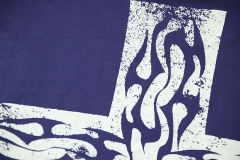 Rain-Soaked Little Girl Print Washed Version Tee 28704430