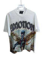 Arch Angel Print Rhinestone Letter Tee 28641973