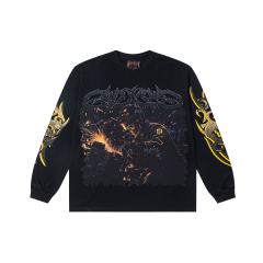 Metal Welding Skull Print LongSleeve T-Shirt 2 colors 28661453
