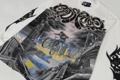 Skeleton City Cycling Print Long Sleeve T-Shirt 2 colors 28690405