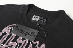 Skeleton Skate Print Washed Versiion Long Sleeve T-Shirt 2 colors 28691920