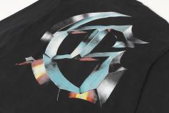 Skeleton Skate Print Washed Versiion Long Sleeve T-Shirt 2 colors 28691920