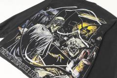 Skeleton Screen-Printed Clothing Washed Version Long Sleeve T-Shirt 2 colors 28691923
