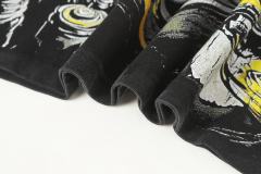 Skeleton Screen-Printed Clothing Washed Version Long Sleeve T-Shirt 2 colors 28691923