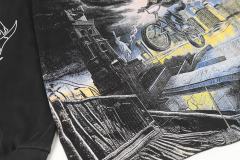 Skeleton City Cycling Print Long Sleeve T-Shirt 2 colors 28690405