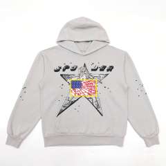 1:1 quality version National Flag Girl Printed Hoodie 2 colors 28710767