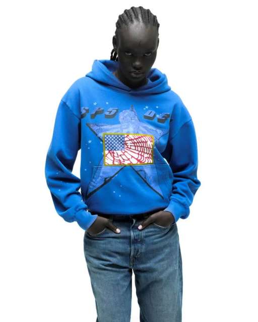 1:1 quality version National Flag Girl Printed Hoodie 2 colors 28710767