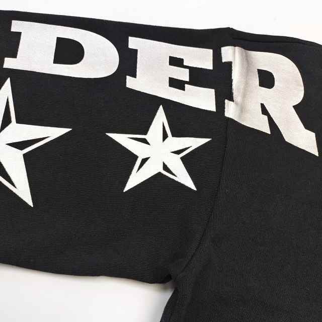 1:1 quality version Silver-Hot-Stamped Letter Print Zipper Hoodie & Pants Set 28656538