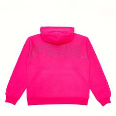 1:1 quality version Rhinestone Letter Logo Hoodie & Pants Set 28710087