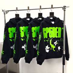 1:1 quality version Ray Doodle Print Hoodie & Pants Set 2 colors 28656046