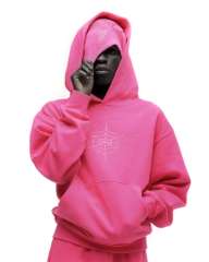 1:1 quality version Rhinestone Letter Logo Hoodie & Pants Set 28710087