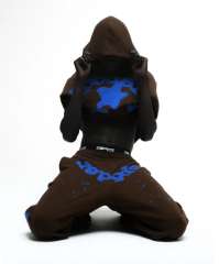 1:1 quality version Blue Star Print Hoodie & Pants Set 28623281