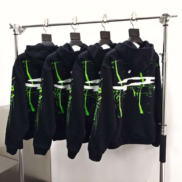 1:1 quality version Ray Doodle Print Hoodie & Pants Set 2 colors 28656046
