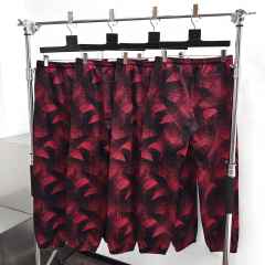 1:1 quality version Black Web Red Line Checkered Hoodie & Pants Set 28631071