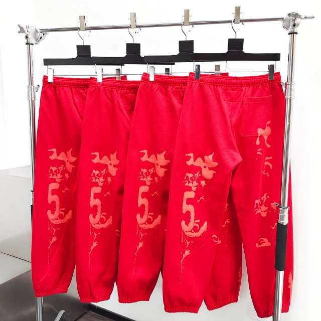 1:1 quality version Ray Doodle Print Hoodie & Pants Set 2 colors 28656046