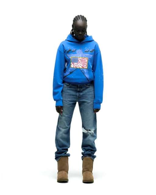 1:1 quality version National Flag Girl Printed Hoodie 2 colors 28710767