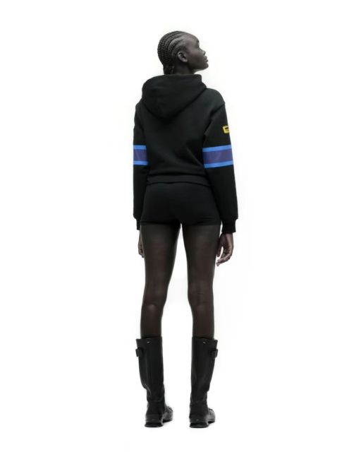 1:1 quality version Embroidered Motorcycle Label Zipper Hoodie 28710764