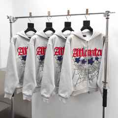 1:1 quality version Atlanta Printed Zipper Hoodie & Pants Set 28493206
