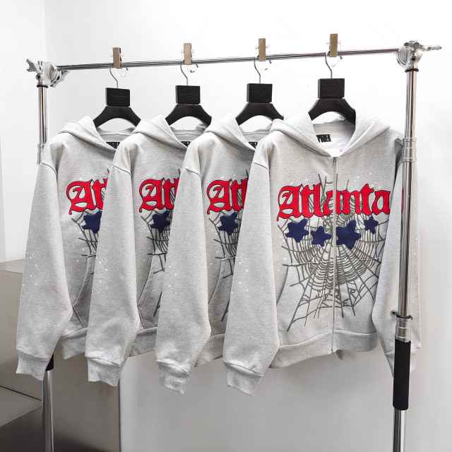 1:1 quality version Atlanta Printed Zipper Hoodie & Pants Set 28493206
