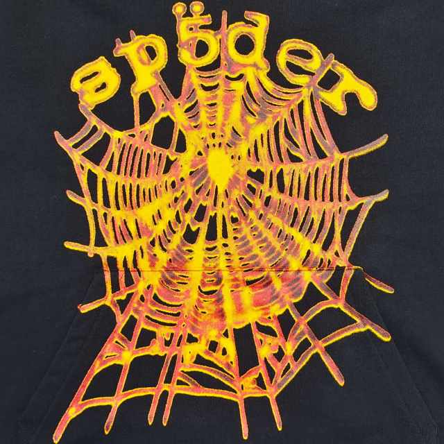 1:1 quality version Pumpkin Alphabet Spider Web Print Hoodie & Pants Set 28631072