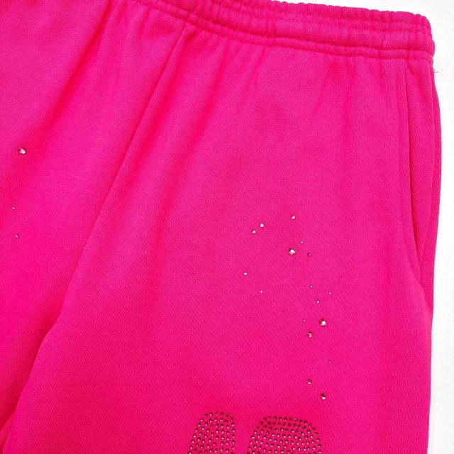 1:1 quality version Rhinestone Letter Logo Hoodie & Pants Set 28710087