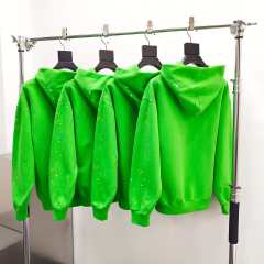 1:1 quality version Diamond Emerald green V2 Hoodie & Pants Set 28623278