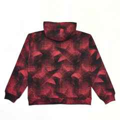 1:1 quality version Black Web Red Line Checkered Hoodie & Pants Set 28631071