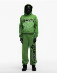 1:1 quality version Diamond Emerald green V2 Hoodie & Pants Set 28623278