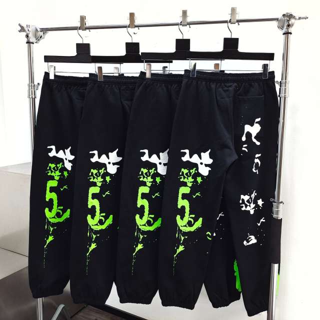 1:1 quality version Ray Doodle Print Hoodie & Pants Set 2 colors 28656046