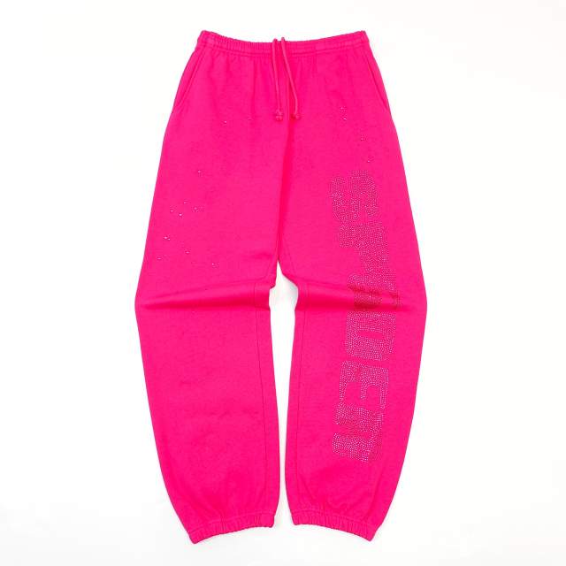 1:1 quality version Rhinestone Letter Logo Hoodie & Pants Set 28710087