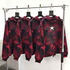 1:1 quality version Black Web Red Line Checkered Hoodie & Pants Set 28631071