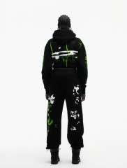 1:1 quality version Ray Doodle Print Hoodie & Pants Set 2 colors 28656046
