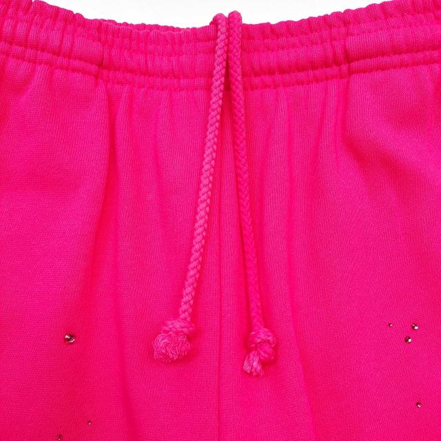 1:1 quality version Rhinestone Letter Logo Hoodie & Pants Set 28710087